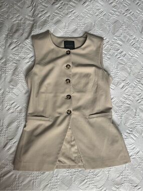 Dynamite Beige Vest